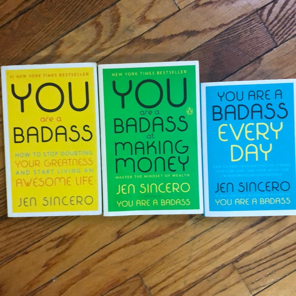 Badass Books by Jen Sincero
